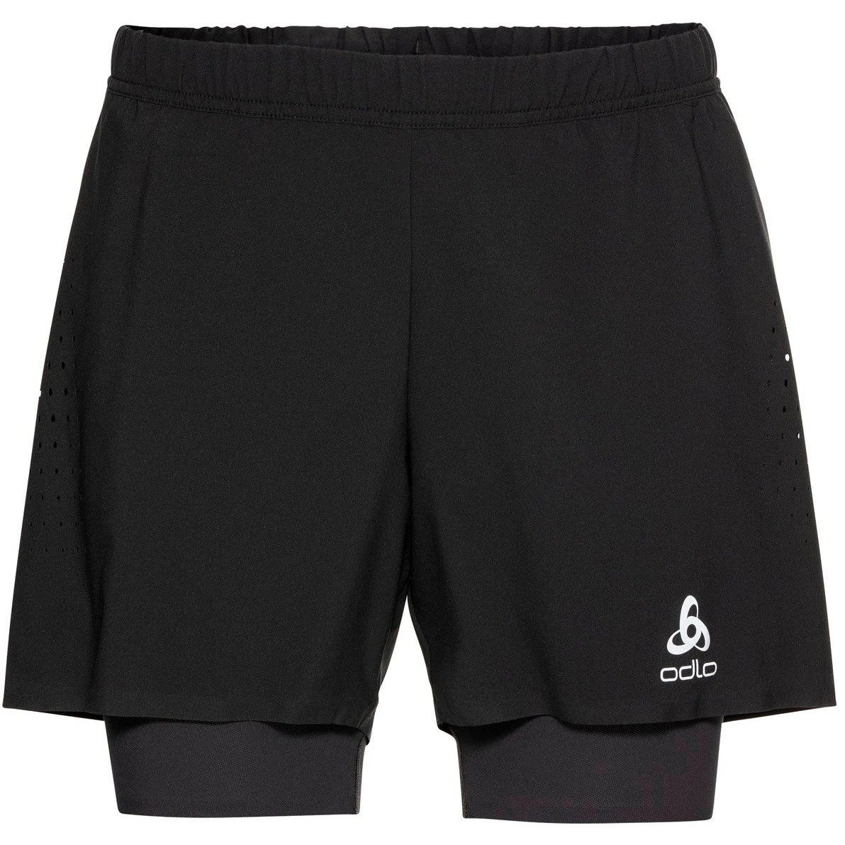 Odlo Zeroweight 5 Inch 2-in-1 Running Shorts Men - Black 3 Odlo Zeroweight 5 Inch 2-in-1 Running Shorts Men - Black