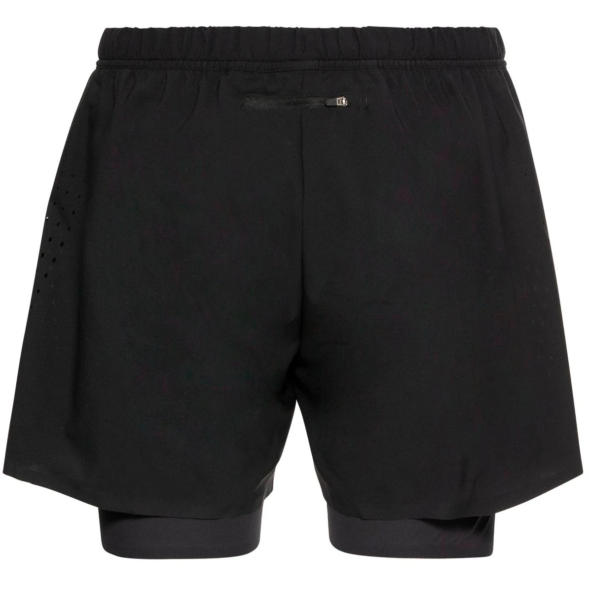 Odlo Zeroweight 5 Inch 2-in-1 Running Shorts Men - Black 4 Odlo Zeroweight 5 Inch 2-in-1 Running Shorts Men - Black - Image 2