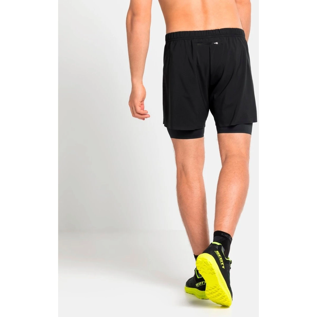 Odlo Zeroweight 5 Inch 2-in-1 Running Shorts Men - Black 7 Odlo Zeroweight 5 Inch 2-in-1 Running Shorts Men - Black - Image 5