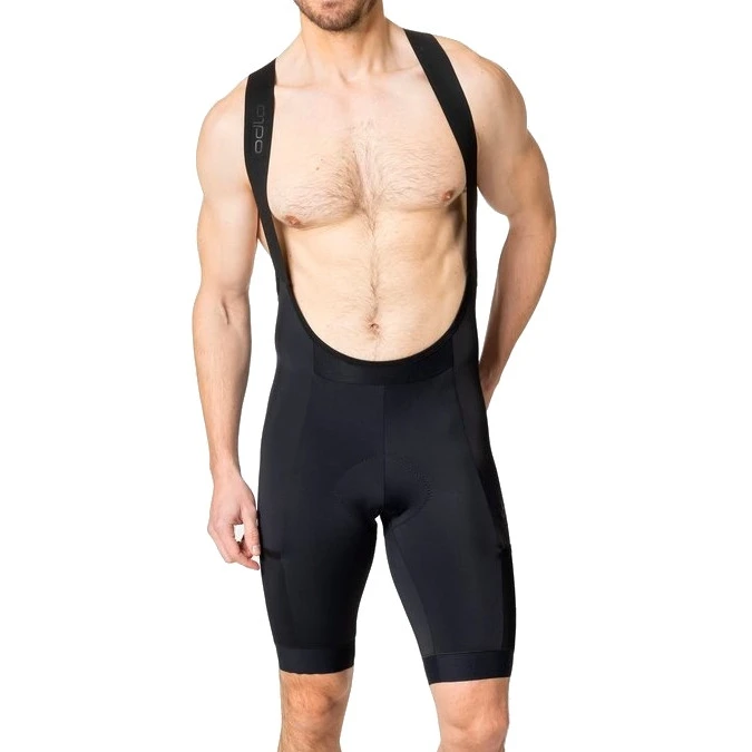 Odlo Zeroweight Cargo Bib Cycling Shorts Men - Black 5 Odlo Zeroweight Cargo Bib Cycling Shorts Men - Black - Image 3