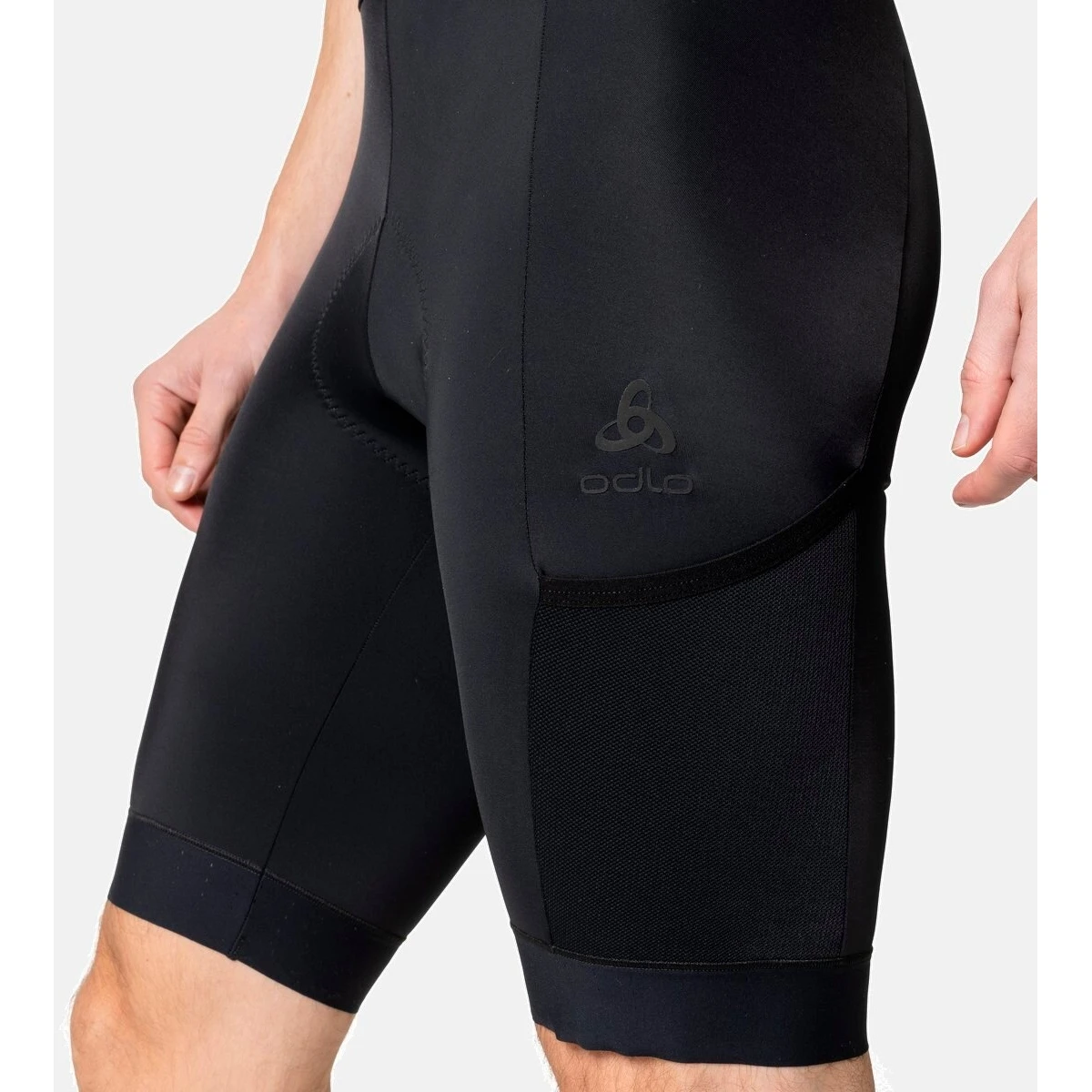 Odlo Zeroweight Cargo Bib Cycling Shorts Men - Black 7 Odlo Zeroweight Cargo Bib Cycling Shorts Men - Black - Image 5