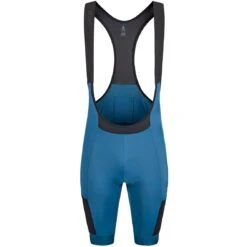 Odlo Zeroweight Cargo Bib Cycling Shorts Men - Blue Wing Teal - Black