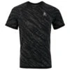 Odlo Zeroweight Ceramicool Running T-Shirt Men - Black - Space Dye 1 Odlo Zeroweight Ceramicool Running T-Shirt Men - Black - Space Dye -Odlo odlo mens zeroweight ceramicool running tshirt black space dye 1431073