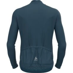 Odlo Zeroweight Ceramiwarm Mid Layer Jersey Men - Deep Dive -Odlo odlo mens zeroweight ceramiwarm mid layer jersey deep dive 2 1556651