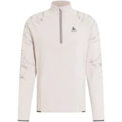 Odlo Zeroweight Ceramiwarm Reflective Mid Layer Men - Silver Cloud -Odlo odlo mens zeroweight ceramiwarm reflective mid layer silver cloud 3 1556663