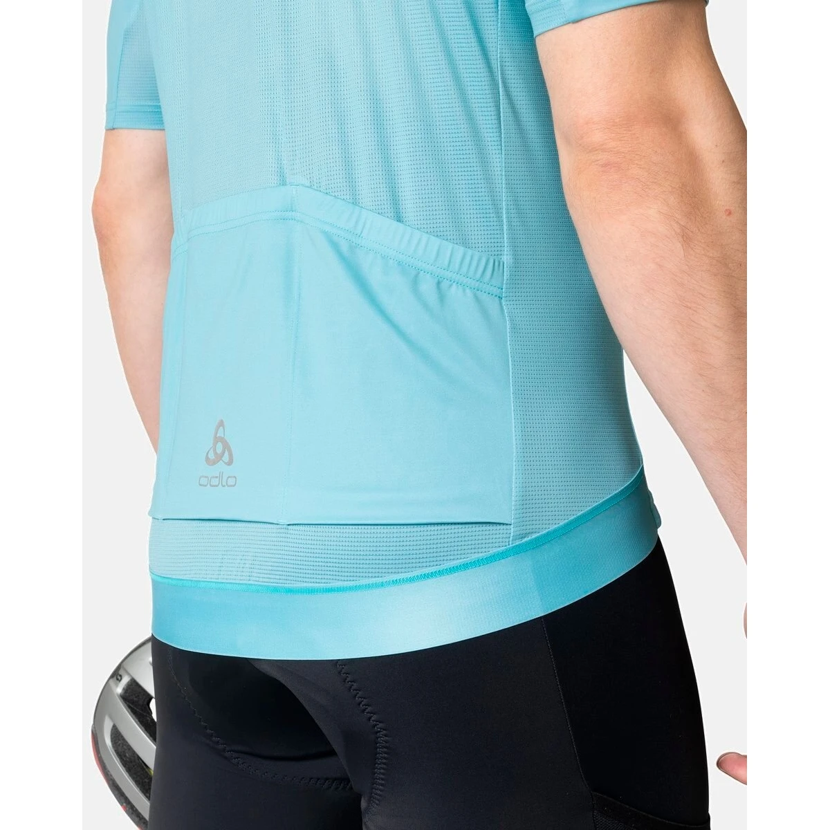 Odlo Zeroweight Chill-Tec Cycling Jersey Men - Porcelain 9 Odlo Zeroweight Chill-Tec Cycling Jersey Men - Porcelain - Image 7