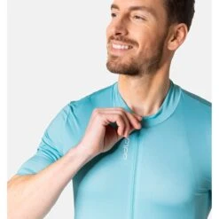 Odlo Zeroweight Chill-Tec Cycling Jersey Men - Porcelain 17 Odlo Zeroweight Chill-Tec Cycling Jersey Men - Porcelain -Odlo odlo mens zeroweight chill tec cycling jersey porcelain 5 1409632