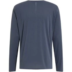 Odlo Zeroweight Chill-Tec Long Sleeve T-Shirt Men - India Ink -Odlo odlo mens zeroweight chill tec long sleeve t shirt india ink 4 1557035