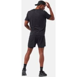 Odlo Zeroweight Engineered Chill-Tec Running T-Shirt Men - Black Melange -Odlo odlo mens zeroweight engineered chill tec running t shirt black melange 2 1329740