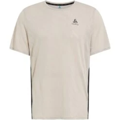 Odlo Zeroweight Engineered Chill-Tec Running T-Shirt Men - Silver Cloud Melange