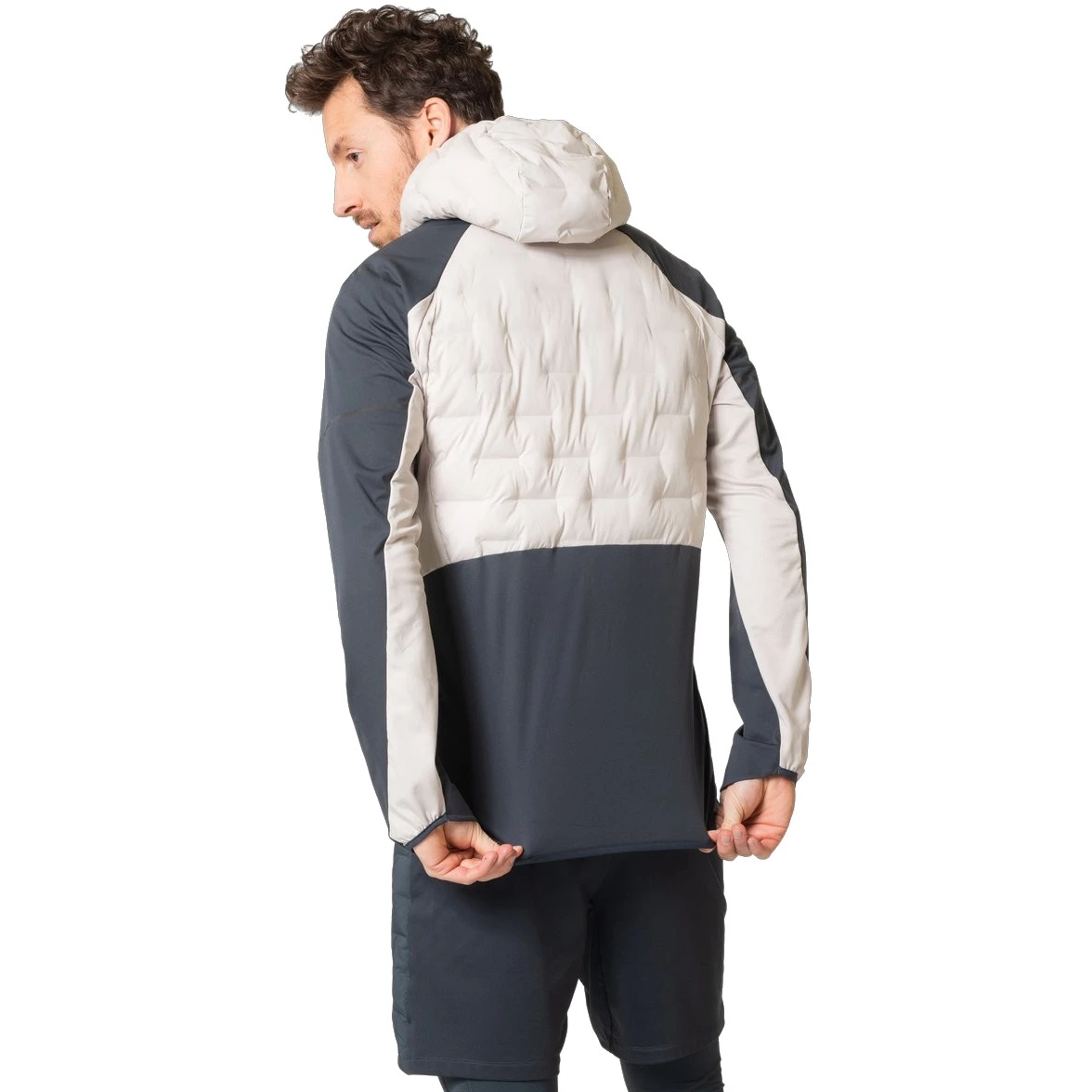 Odlo Zeroweight Insulator Running Jacket Men - Silver Cloud - India Ink 6 Odlo Zeroweight Insulator Running Jacket Men - Silver Cloud - India Ink - Image 4