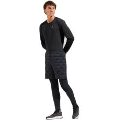 Odlo Zeroweight Insulator Running Shorts Men - Black 13 Odlo Zeroweight Insulator Running Shorts Men - Black -Odlo odlo mens zeroweight insulator running shorts black 6 1556716