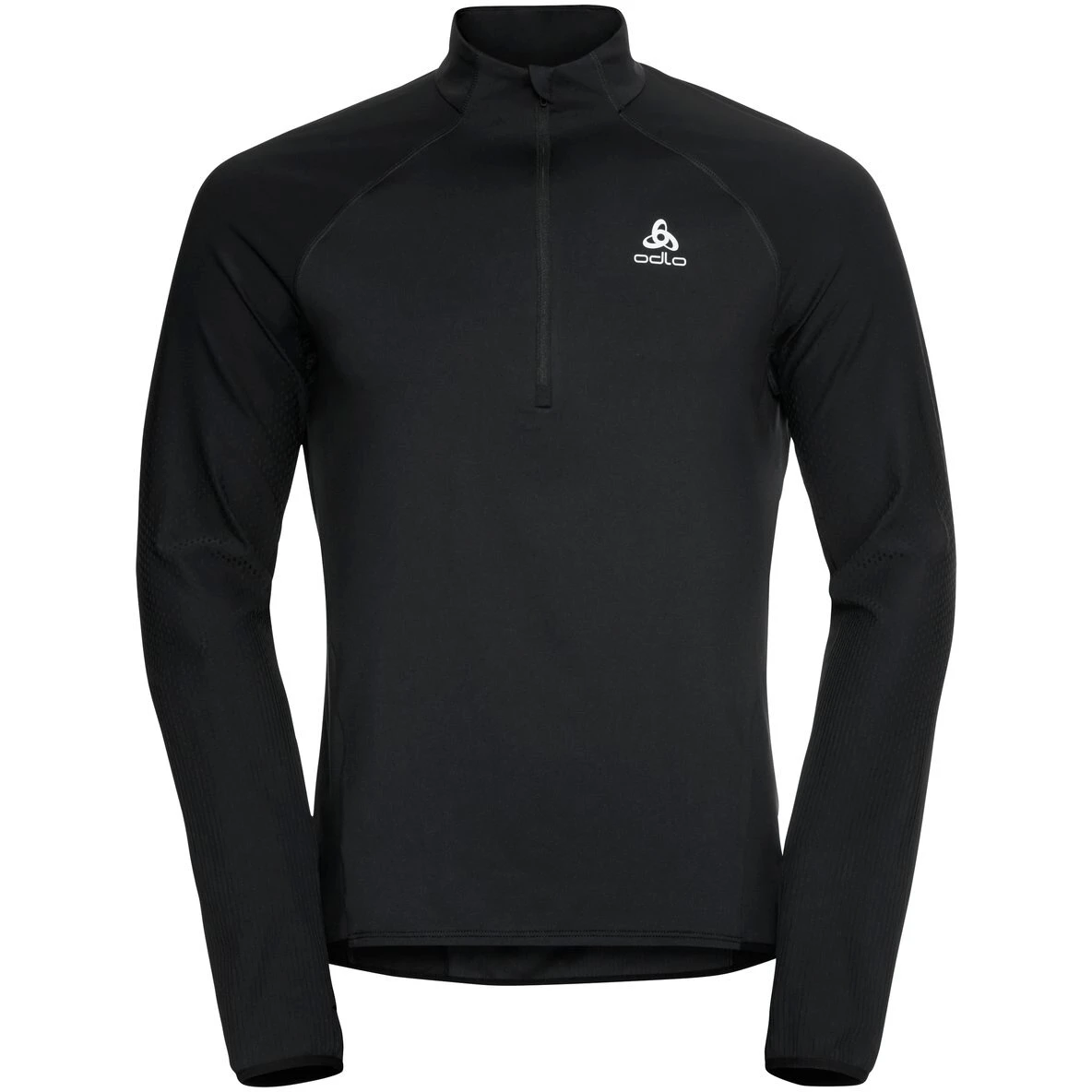 Odlo Zeroweight Mid Layer Running Half-Zip Men - Black 3 Odlo Zeroweight Mid Layer Running Half-Zip Men - Black