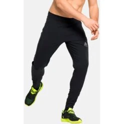 Odlo Zeroweight Running Pants Men - Black -Odlo odlo mens zeroweight pants black 1 1329758