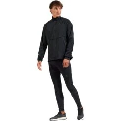 Odlo Zeroweight Pro Warm Reflective Running Jacket Men - Black -Odlo odlo mens zeroweight pro warm reflective running jacket black 6 1556754