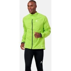 Odlo Zeroweight Pro Warm Running Jacket Men - Lime Green - Black 12 Odlo Zeroweight Pro Warm Running Jacket Men - Lime Green - Black -Odlo odlo mens zeroweight pro warm running jacket lime green black 1 1329775