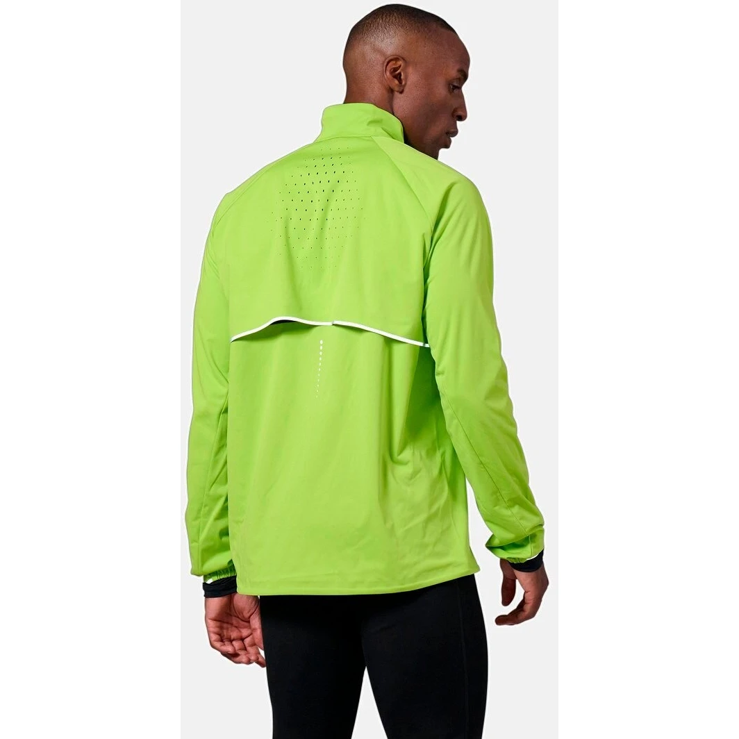 Odlo Zeroweight Pro Warm Running Jacket Men - Lime Green - Black 6 Odlo Zeroweight Pro Warm Running Jacket Men - Lime Green - Black - Image 4