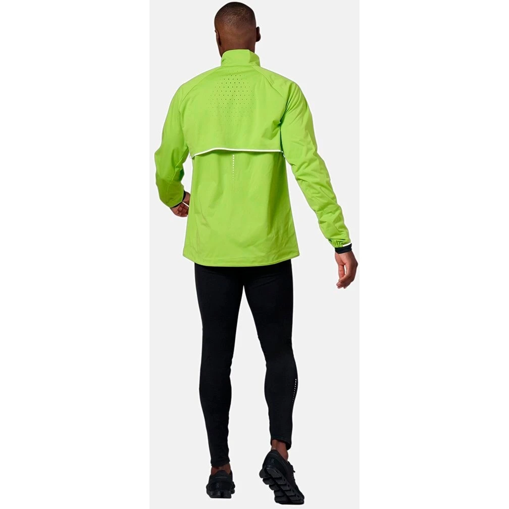 Odlo Zeroweight Pro Warm Running Jacket Men - Lime Green - Black 10 Odlo Zeroweight Pro Warm Running Jacket Men - Lime Green - Black - Image 8