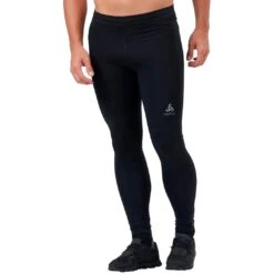 Odlo Zeroweight Running And Training Tights Men - Black