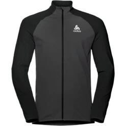 Odlo Zeroweight Warm Hybrid Running Jacke Men - Black