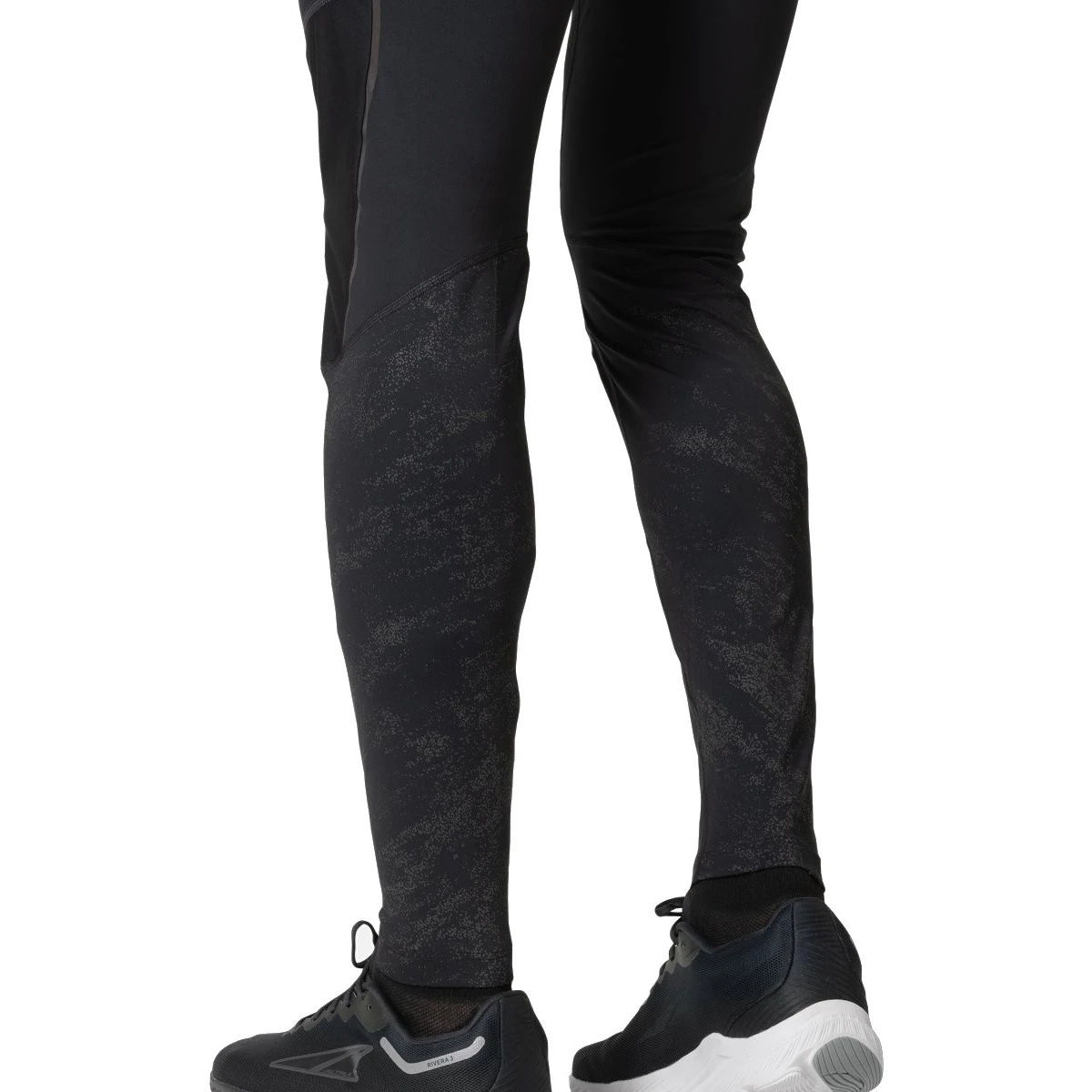 Odlo Zeroweight Warm Reflective Running Tights Men - Black 8 Odlo Zeroweight Warm Reflective Running Tights Men - Black - Image 6