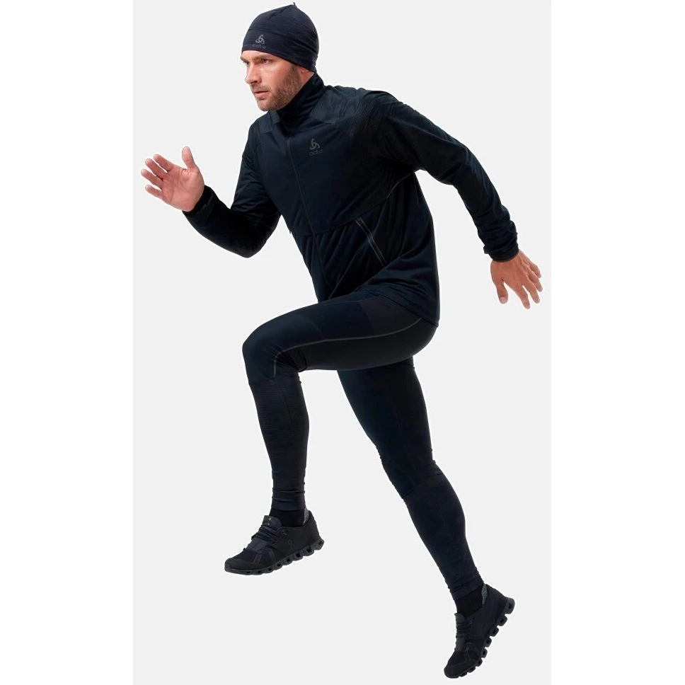 Odlo Zeroweight Warm Running And Training Tights Men - Black 12 Odlo Zeroweight Warm Running And Training Tights Men - Black - Image 10