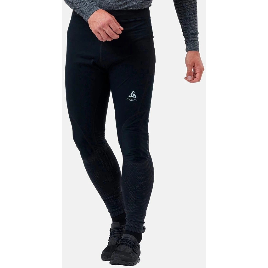 Odlo Zeroweight Warm Running And Training Tights Men - Black 6 Odlo Zeroweight Warm Running And Training Tights Men - Black - Image 4
