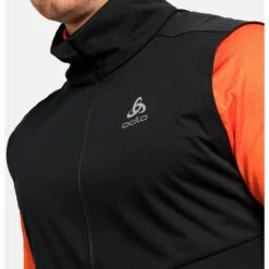Odlo Zeroweight Warm Vest Men - Black -Odlo odlo mens zeroweight warm vest black 4 1329814