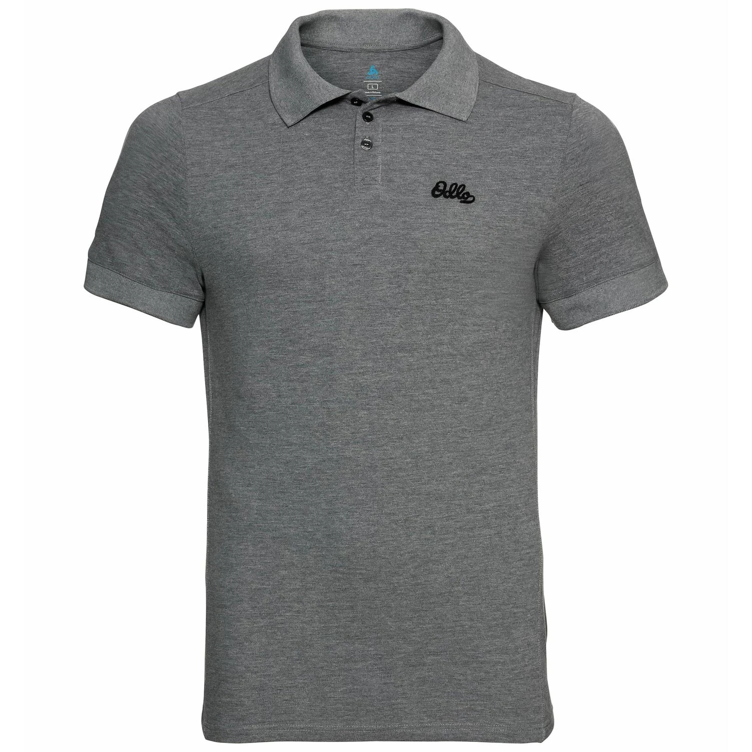 Odlo Nikko Polo Shirt Men - Odlo Graphite Grey Melange 3 Odlo Nikko Polo Shirt Men - Odlo Graphite Grey Melange