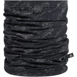 Odlo Poly Knit Warm Eco Reflective Neck Tube - Black