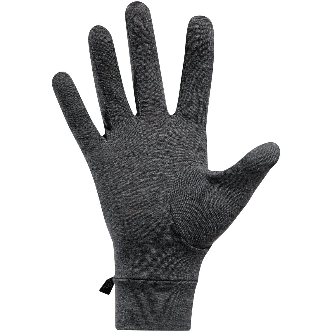 Odlo Revelstoke Performance Wool Liner Gloves - Odlo Graphite Grey Melange 4 Odlo Revelstoke Performance Wool Liner Gloves - Odlo Graphite Grey Melange - Image 2