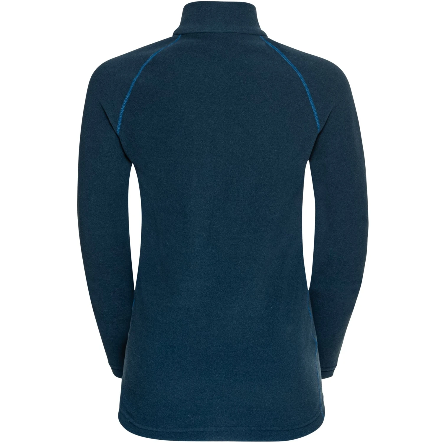 Odlo Rigi Kids Mid Layer Half Zip - Blue Wing Teal 4 Odlo Rigi Kids Mid Layer Half Zip - Blue Wing Teal - Image 2