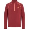 Odlo Rigi Kids Mid Layer Half Zip - Spiced Apple -Odlo odlo rigi kids mid layer half zip spiced apple 1 1557043