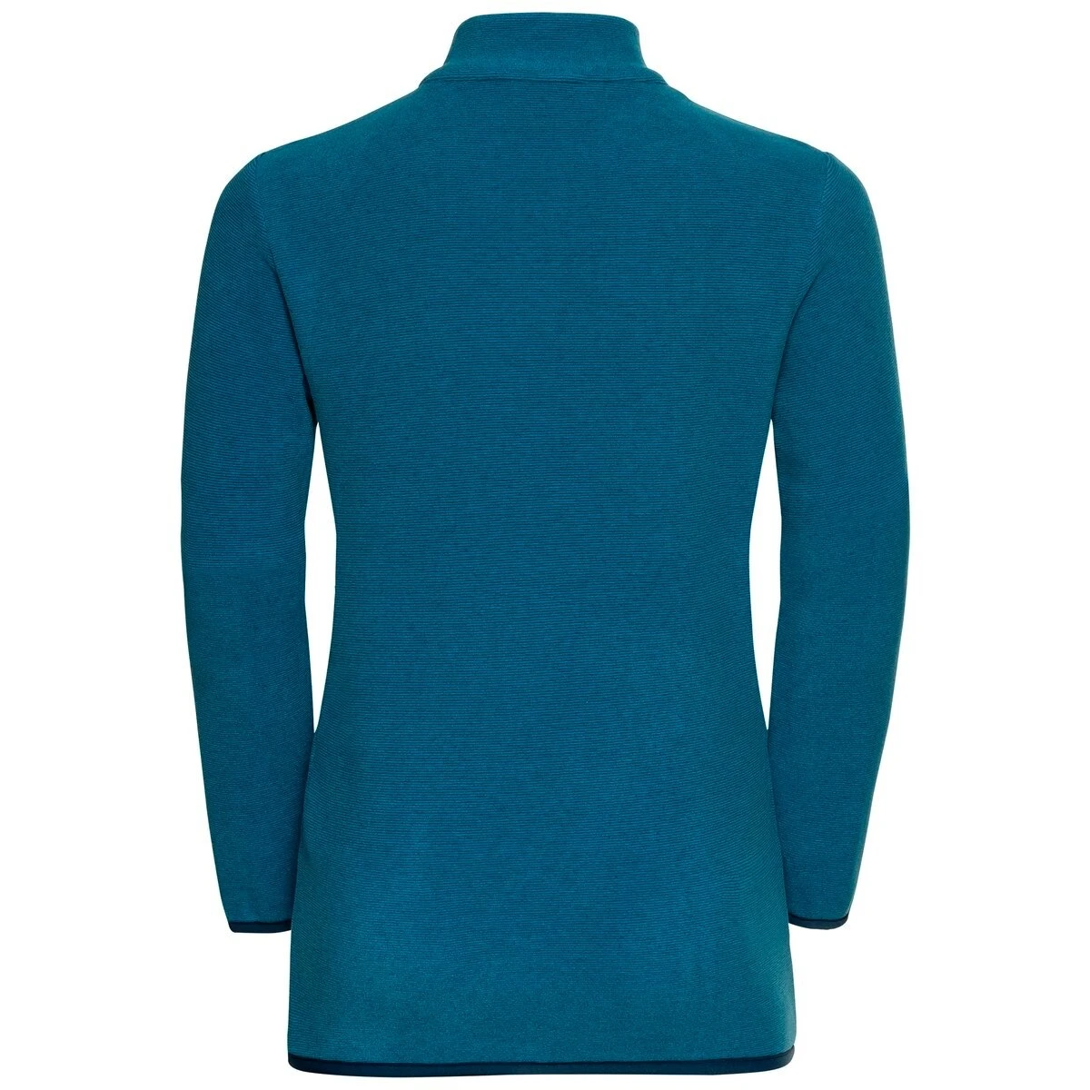 Odlo Roy Kids Stripe Half Zip Midlayer - Blue Wing Teal - Indigo Bunting 4 Odlo Roy Kids Stripe Half Zip Midlayer - Blue Wing Teal - Indigo Bunting - Image 2