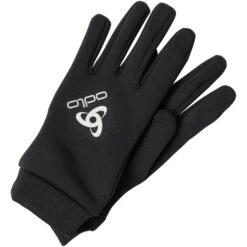 Odlo Stretchfleece Liner Eco Gloves - Black