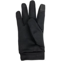 Odlo Stretchfleece Liner Eco E-Tip Gloves - Black -Odlo odlo the stretchfleece liner eco e tip gloves 762710 15000 black 3 1002630