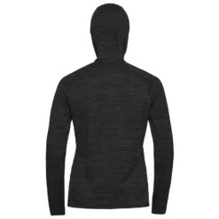 Odlo Run Easy Mid Layer Hoody Women - Black Melange -Odlo odlo women millennium element midlayer hoody blackmelange 4 851525
