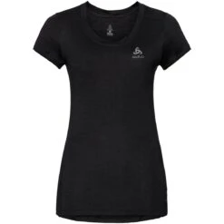Odlo Women's Performance Wool Light Base Layer T-Shirt - Black