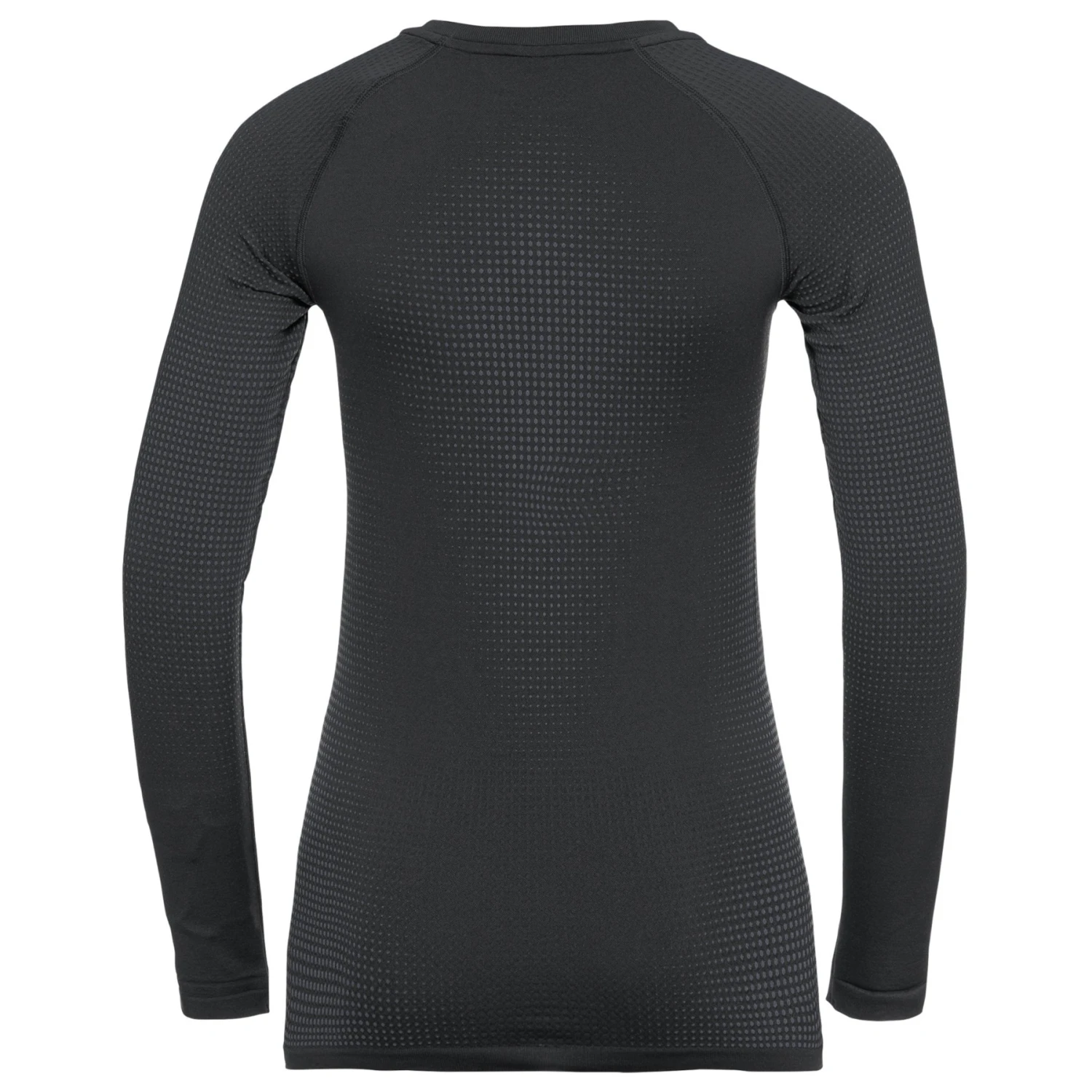 Odlo Performance Warm Long-Sleeve Base Layer Top Women - Black - New Odlo Graphite Grey 4 Odlo Performance Warm Long-Sleeve Base Layer Top Women - Black - New Odlo Graphite Grey - Image 2