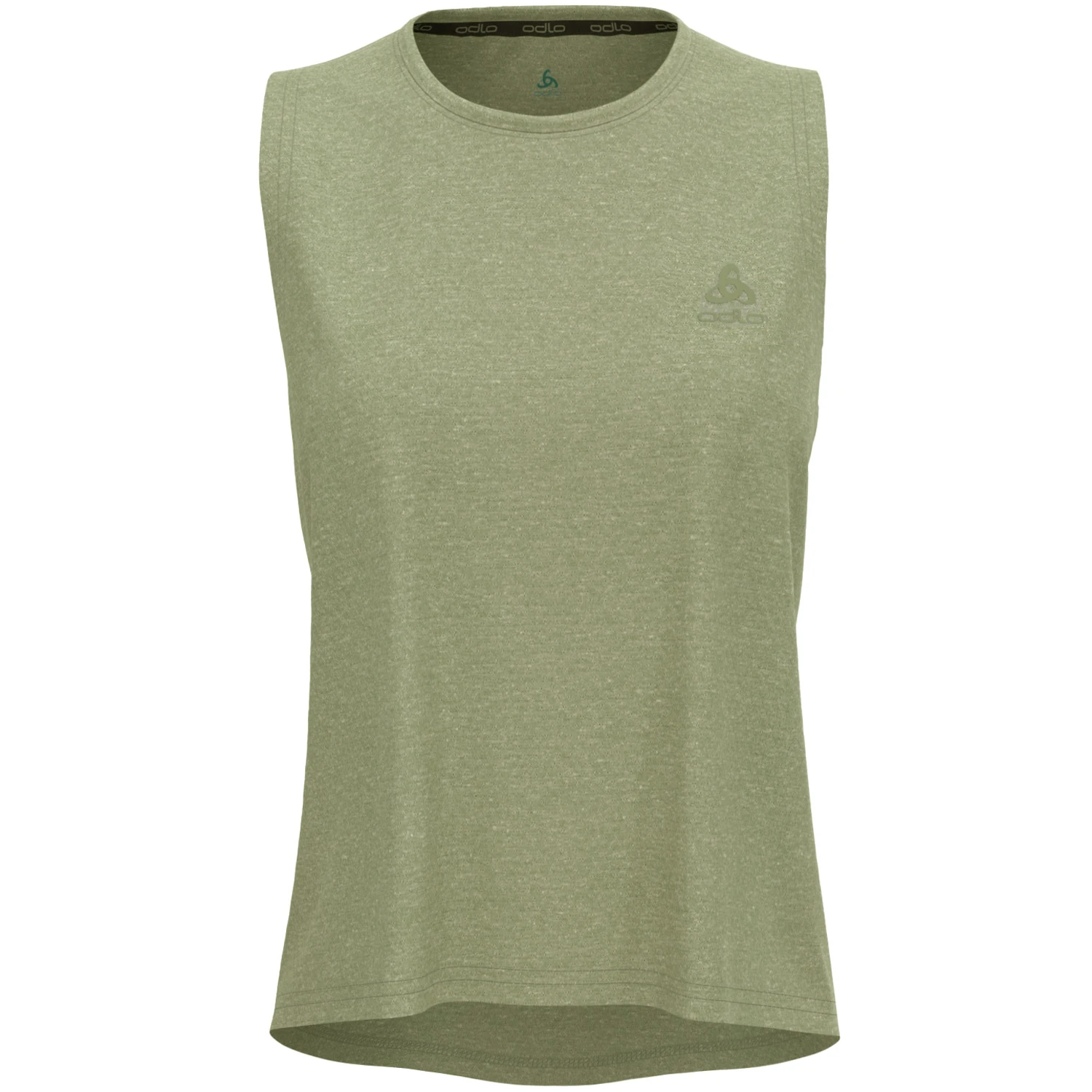 Odlo Active 365 Linencool Crew Neck Tank Top Women - Loden Frost Melange 4 Odlo Active 365 Linencool Crew Neck Tank Top Women - Loden Frost Melange - Image 2
