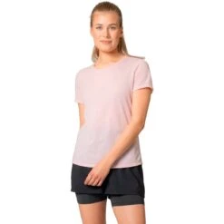 Odlo Active 365 Linencool T-Shirt Women - Pale Mauve Melange