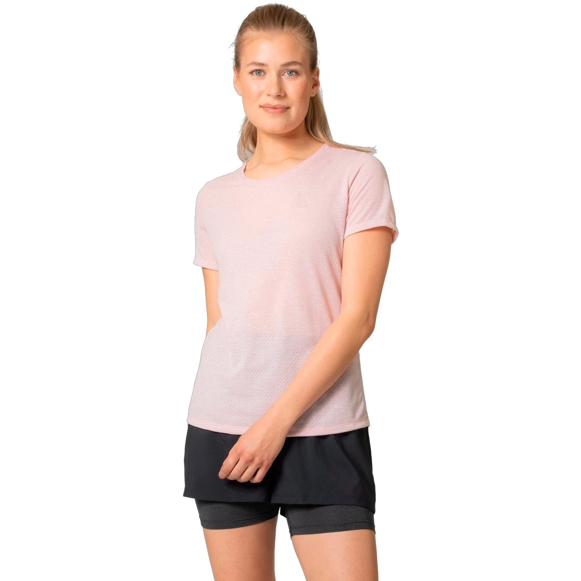 Odlo Active 365 Linencool T-Shirt Women - Pale Mauve Melange 3 Odlo Active 365 Linencool T-Shirt Women - Pale Mauve Melange