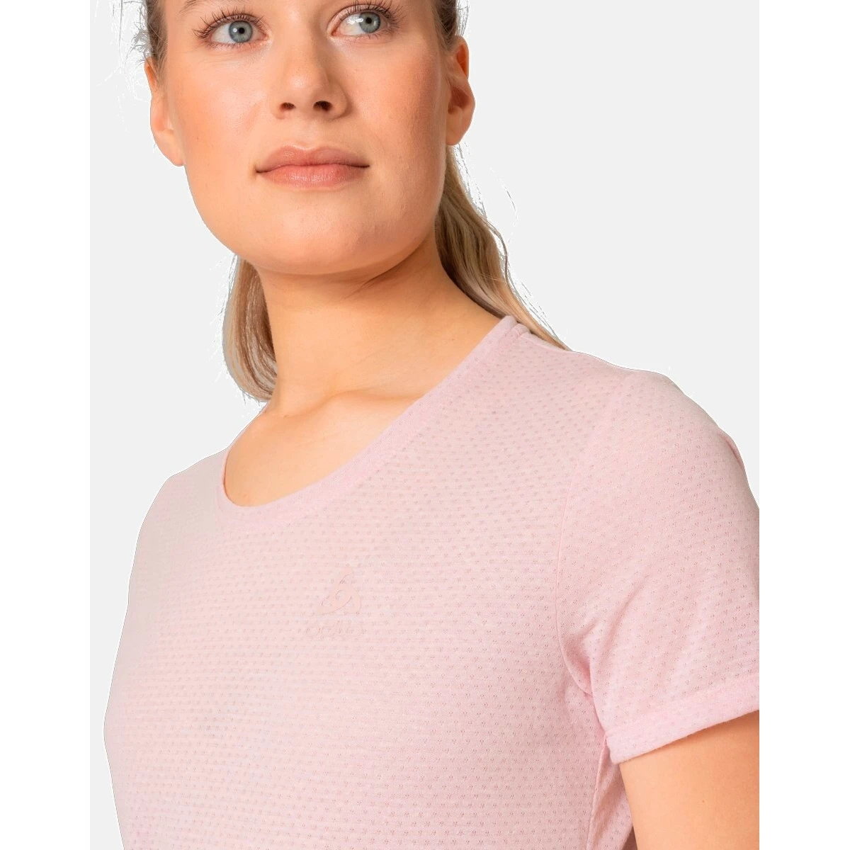 Odlo Active 365 Linencool T-Shirt Women - Pale Mauve Melange 7 Odlo Active 365 Linencool T-Shirt Women - Pale Mauve Melange - Image 5