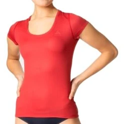 Odlo Active F-Dry Light Base Layer T-Shirt Women - American Beauty 11 Odlo Active F-Dry Light Base Layer T-Shirt Women - American Beauty -Odlo odlo womens active f dry light eco base layer t shirt american beauty 1 1408358