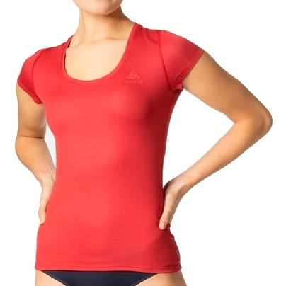 Odlo Active F-Dry Light Base Layer T-Shirt Women - American Beauty 5 Odlo Active F-Dry Light Base Layer T-Shirt Women - American Beauty - Image 3