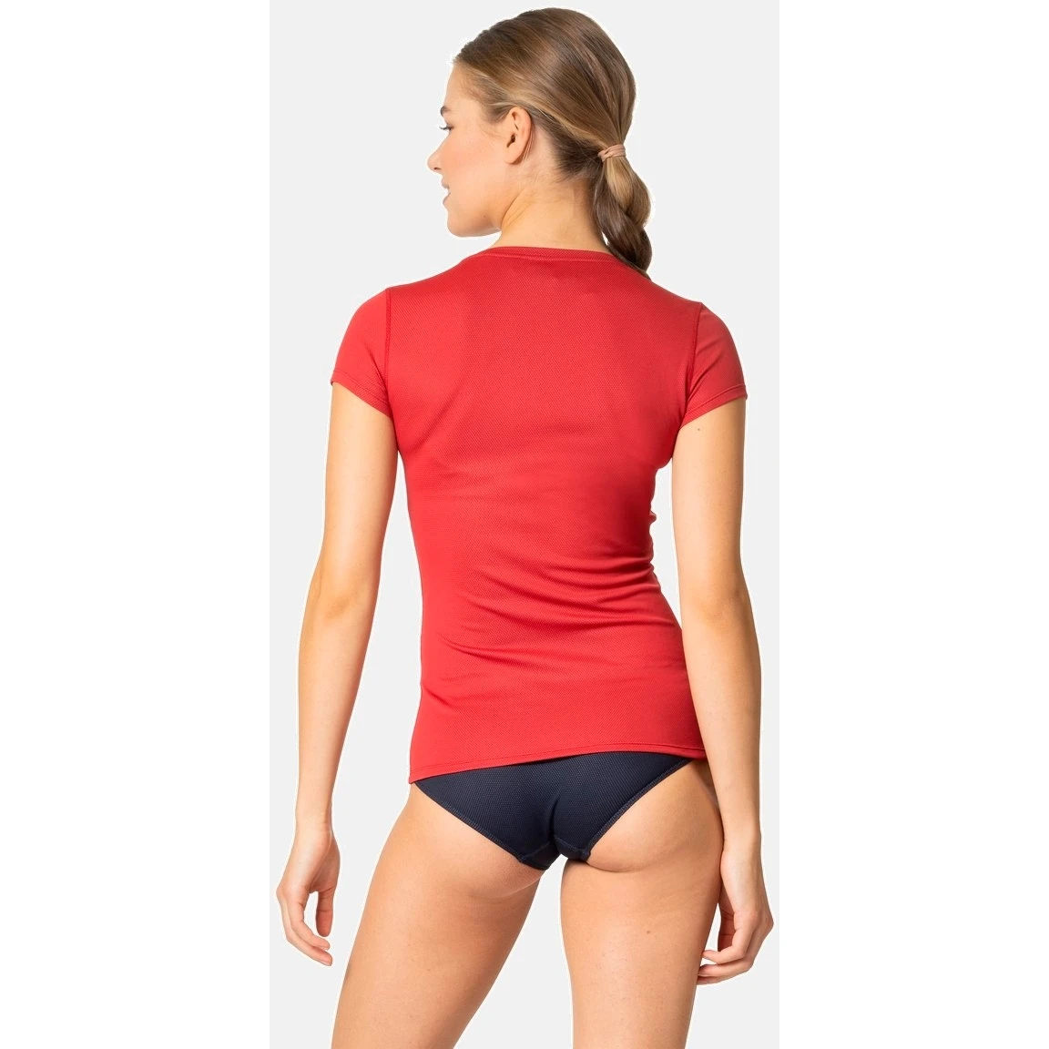 Odlo Active F-Dry Light Base Layer T-Shirt Women - American Beauty 7 Odlo Active F-Dry Light Base Layer T-Shirt Women - American Beauty - Image 5
