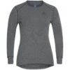 Odlo Active Warm Long-Sleeve Base Layer Top Women - Odlo Steel Grey Melange