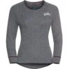 Odlo Women's Active Warm Originals Eco Long Sleeve Shirt - Odlo Steel Grey Melange 2 Odlo Women's Active Warm Originals Eco Long Sleeve Shirt - Odlo Steel Grey Melange -Odlo odlo womens active warm originals eco long sleeve odlo steel grey melange 1 1276778