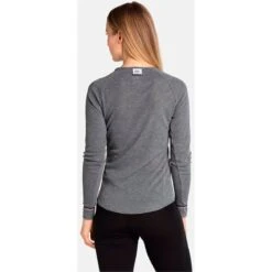 Odlo Women's Active Warm Originals Eco Long Sleeve Shirt - Odlo Steel Grey Melange 9 Odlo Women's Active Warm Originals Eco Long Sleeve Shirt - Odlo Steel Grey Melange -Odlo odlo womens active warm originals eco long sleeve odlo steel grey melange 2 1327723
