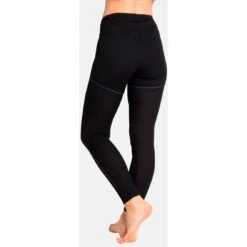 Odlo Active X-Warm Base Layer Bottoms Women - Black -Odlo odlo womens active x warm eco baselayer bottoms black 2 1327744